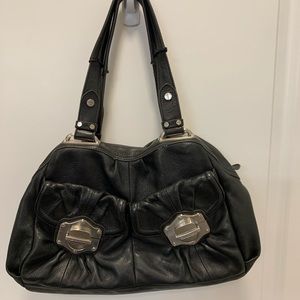Real B Makowsky black leather Purse